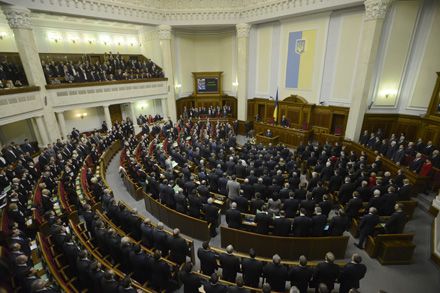 Верховна рада України VІІ скликання. Складання присяги 12 грудня 2012 р. Фото Андрія КРАВЧЕНКА