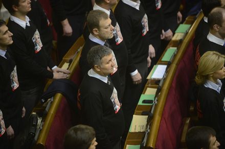 Верховна рада України VІІ скликання. Складання присяги 12 грудня 2012 р. Фото Андрія КРАВЧЕНКА